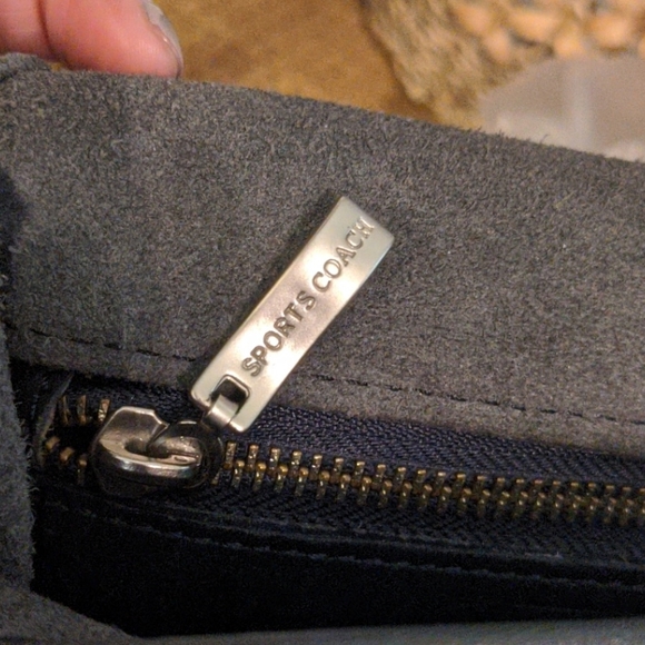 Vintage Sports Coach 80s black leather crossbody - Picture 8 of 8